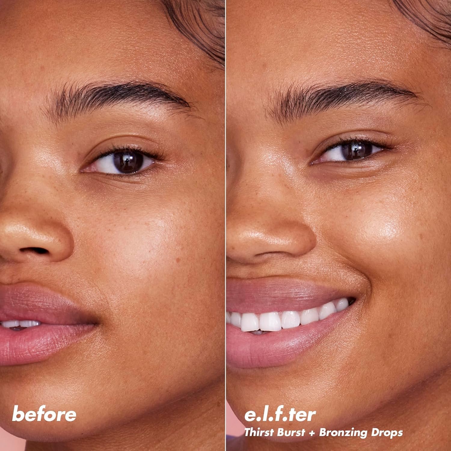 e.l.f. SKIN The Hottest Drops Duo, Holy Hydration! Thirst Burst Drops & Bronzing Drops Skincare Set, For A Dewy, Sun-Kissed Look, Vegan & Cruelty-Free 5 e.l.f. SKIN The Hottest Drops Duo, Holy Hydration! Thirst Burst Drops & Bronzing Drops Skincare Set, For A Dewy, Sun-Kissed Look, Vegan & Cruelty-Free - Image 5