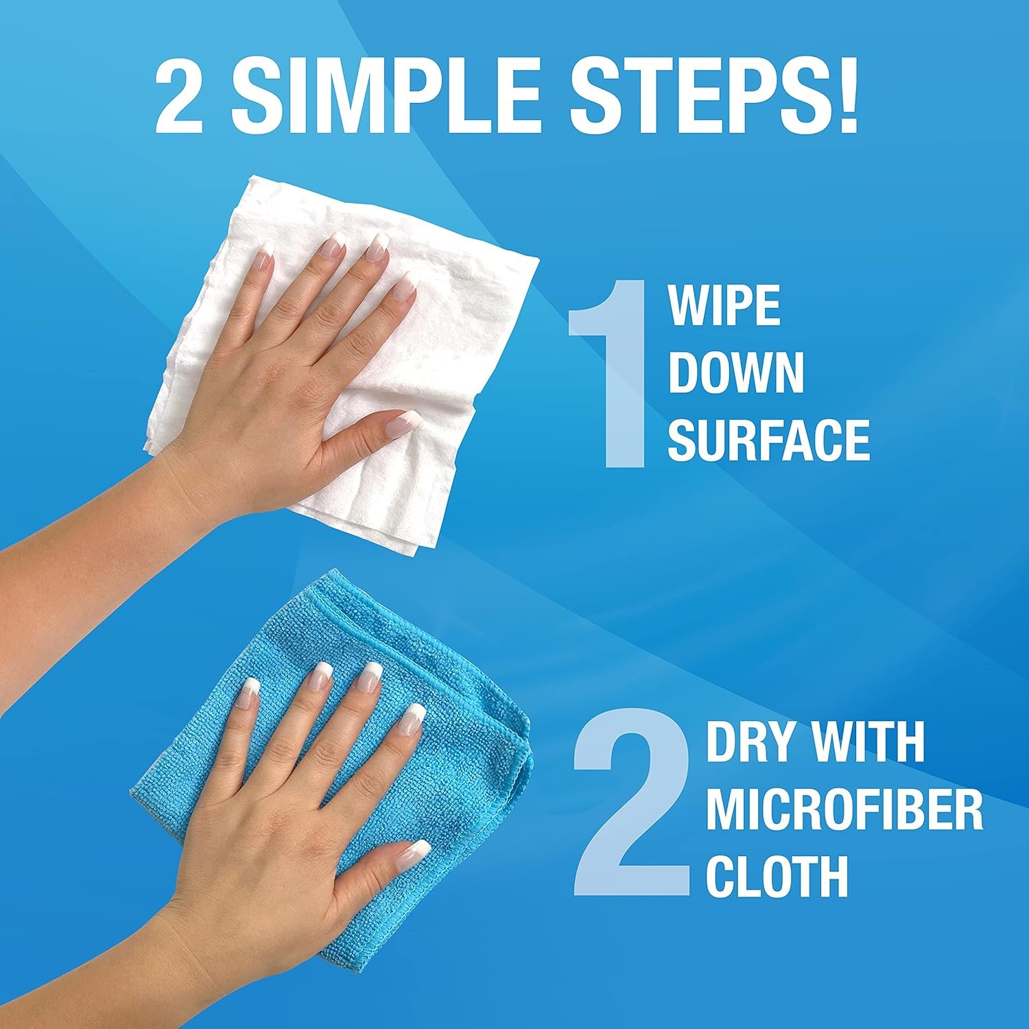 MiracleWipes for Electronics Cleaning - Screen Wipes Designed for TV, Phones, Monitors and More - Includes Microfiber Towel - (30 Count) 5 MiracleWipes for Electronics Cleaning - Screen Wipes Designed for TV, Phones, Monitors and More - Includes Microfiber Towel - (30 Count) - Image 5