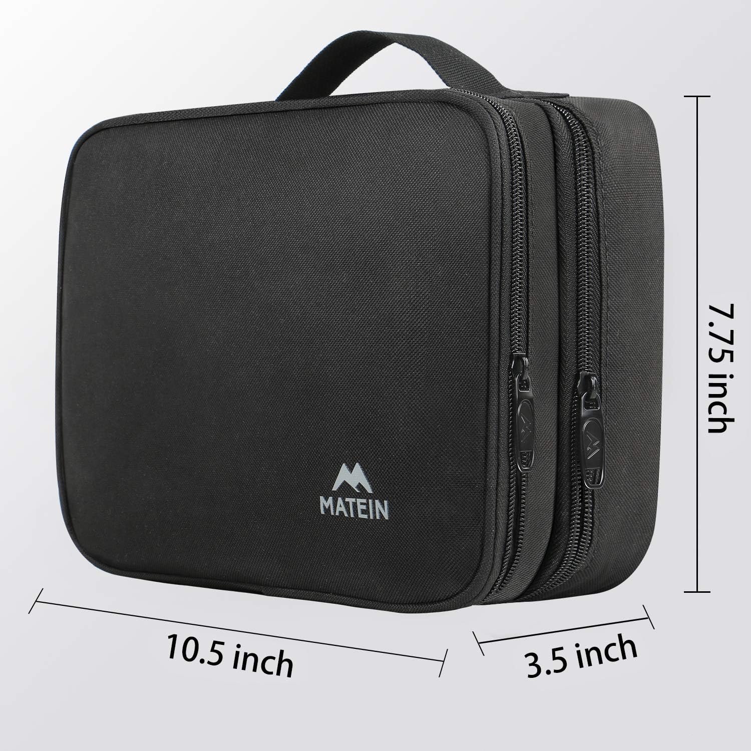 MATEIN Electronics Organizer Travel Case, Water Resistant Cable Organizer Bag for Travel Essentials, Tech Gifts for Men, Storage Bag as Accessories for Phone, Cord, Tablet, Black 8 MATEIN Electronics Organizer Travel Case, Water Resistant Cable Organizer Bag for Travel Essentials, Tech Gifts for Men, Storage Bag as Accessories for Phone, Cord, Tablet, Black - Image 8