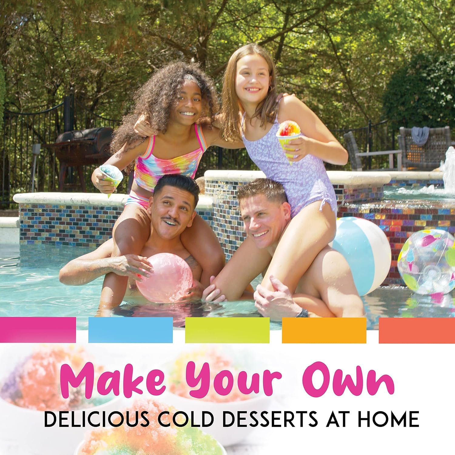 Hawaiian Shaved Ice S900A Snow Cone and Shaved Ice Machine with 2 Reusable Plastic Ice Mold Cups, Non-slip Mat, Instruction Manual, 1-year Manufacturer’s Warranty, 120V, White 5 Hawaiian Shaved Ice S900A Snow Cone and Shaved Ice Machine with 2 Reusable Plastic Ice Mold Cups, Non-slip Mat, Instruction Manual, 1-year Manufacturer’s Warranty, 120V, White - Image 5