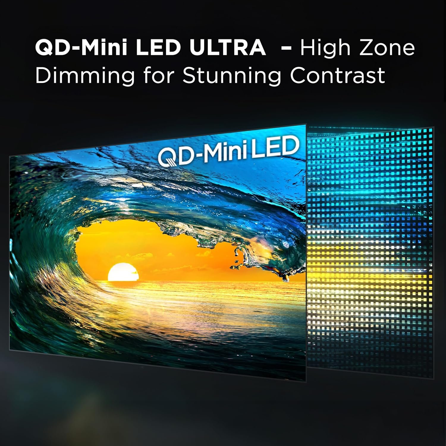 TCL 75-Inch QM85 QLED 4K Smart QD-Mini LED TV with Google TV (75QM851G, 2024 Model) Dolby Vision IQ HDR, Dolby Atmos, Game Accelerator up to 240Hz, Voice Remote, Works with Alexa, Streaming Television 4 TCL 75-Inch QM85 QLED 4K Smart QD-Mini LED TV with Google TV (75QM851G, 2024 Model) Dolby Vision IQ HDR, Dolby Atmos, Game Accelerator up to 240Hz, Voice Remote, Works with Alexa, Streaming Television - Image 4