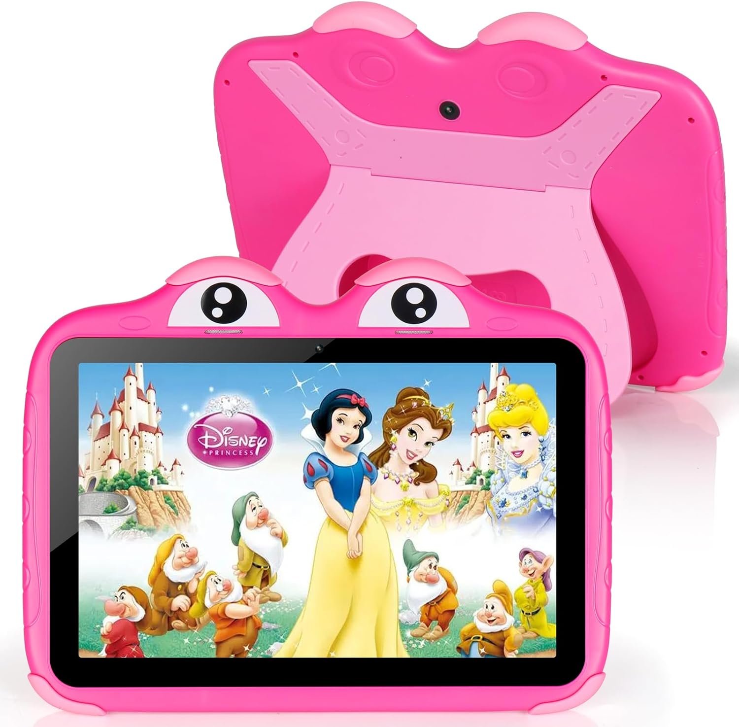 Kids Tablet 10.1 Inches Tablet for Kids, Android 11 64GB Kids Tablets with Case, Google Play, YouTube, Dual Camera, WiFi, Bluetooth, Apps Pre-Installed, Education, Parent Control Tablet (Pink)